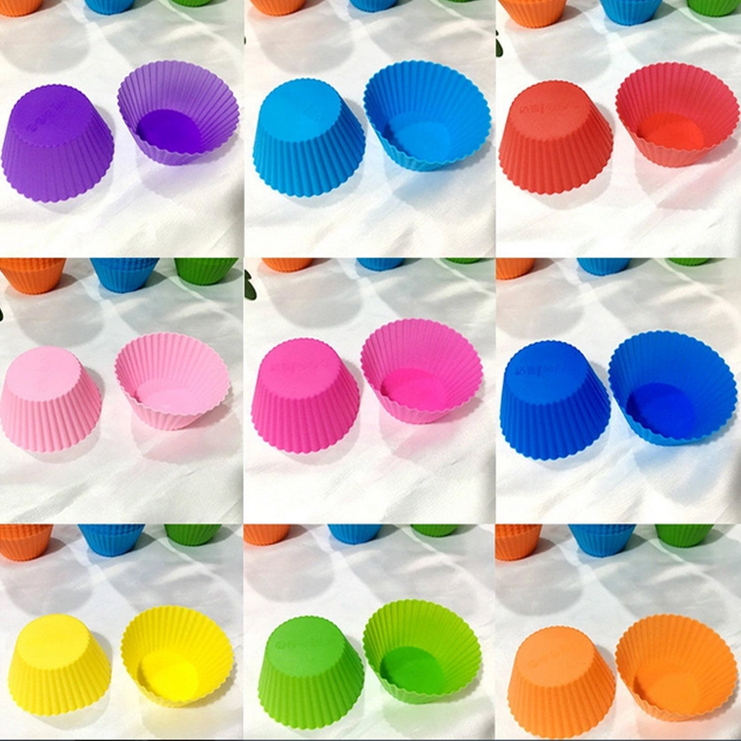0700 Silicone Cupcake Shaped Baking Mold Fondant Cake Tool Chocolate Candy Cookies Pastry Soap Moulds 0700 Silicone Cupcake Shaped Baking Mold Fondant Cake Tool Chocolate Candy Cookies Pastry Soap Moulds
